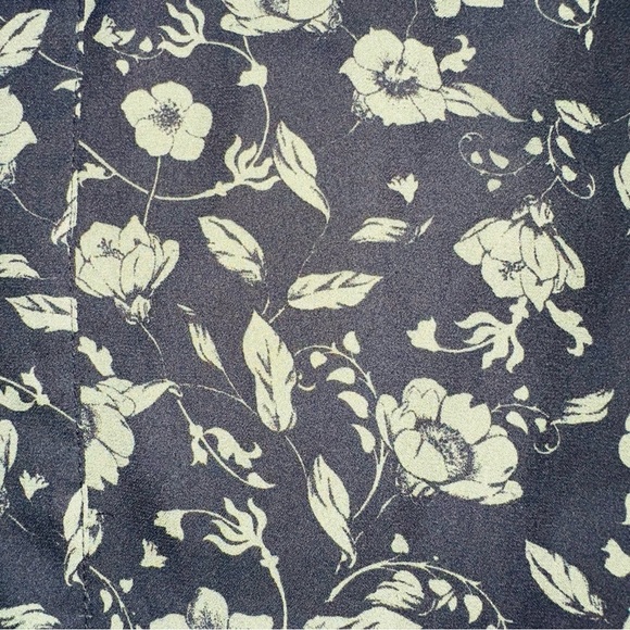 Fortune + Ivy Long Sleeve Floral V-Neck Blouse Flower Print XL - Picture 5 of 8